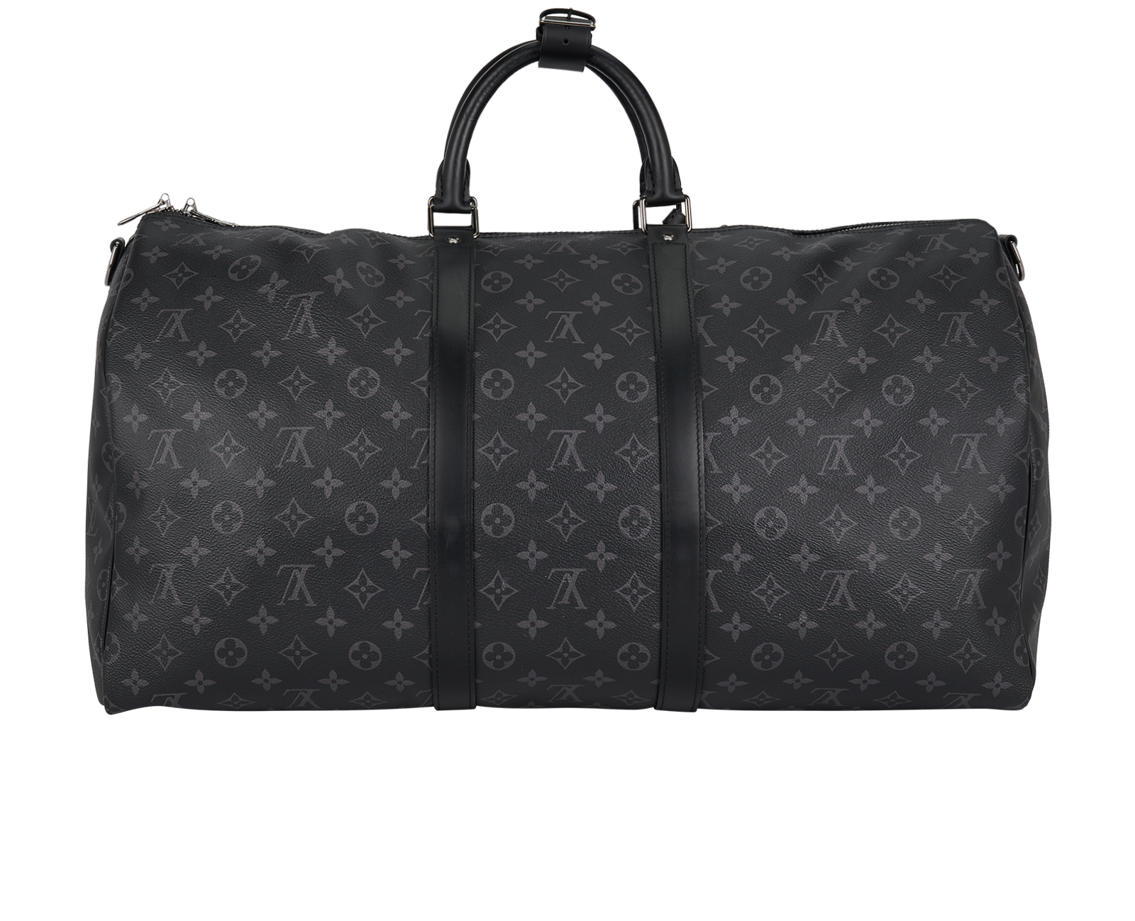 Keepall Bandoulière 55, &pound;1,200, Handbags, Black/Grey, Canvas, Back view
